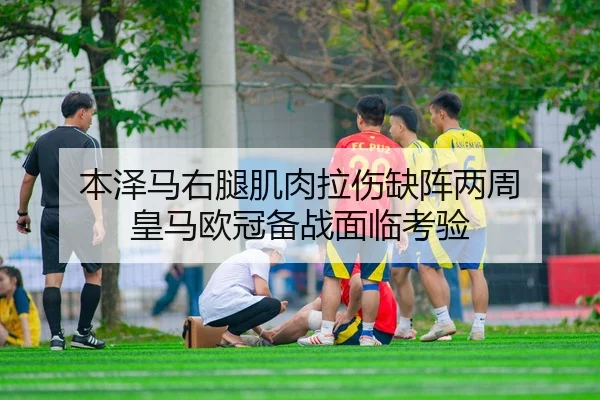 本泽马右腿肌肉拉伤缺阵两周 皇马欧冠备战面临考验